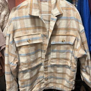 Pink Lily Shacket NWOT